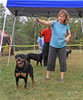 6-9 month FEMALES: 123 Causin A Commotion Von Mitternadt VP1 Best Female Puppy