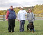 rottweiler females 12-18 month: 0122 Chandra Des Gladiateurs De Rottweil V1-rated