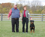 rottweiler females 12-18 month: 0127 Lorals Never Enough V3-rated