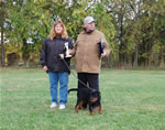 Rottweiler Puppies 4-6 month females: 0381 Eva Vom Verhungerton Fels VP2