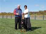 Rottweiler males 12-18 month class: 0153 Axel Vom Keiser Wappen SG3-rated